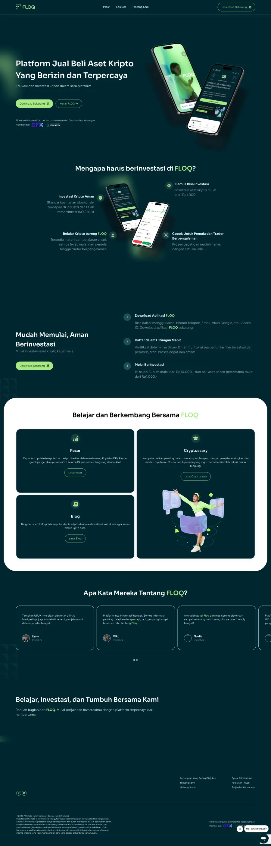 Floq — Homepage