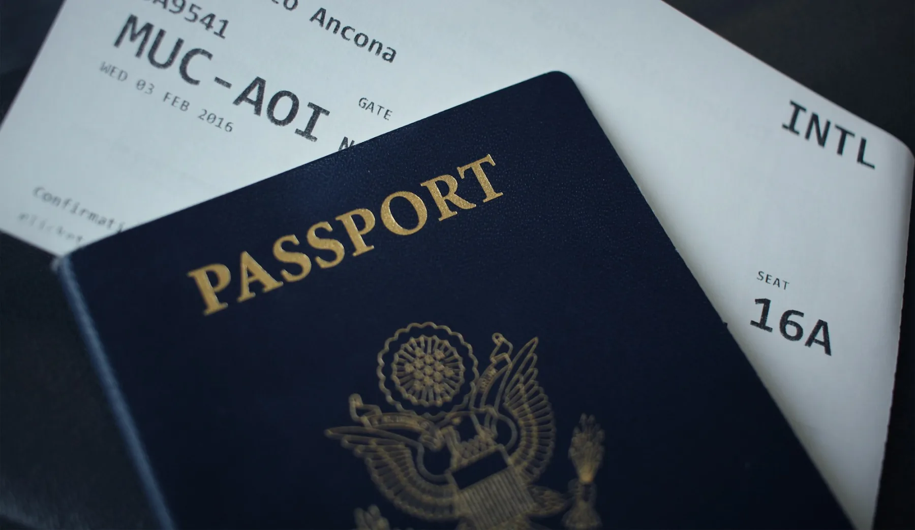 US passport and immigration paperwork — immigration law firm content management.