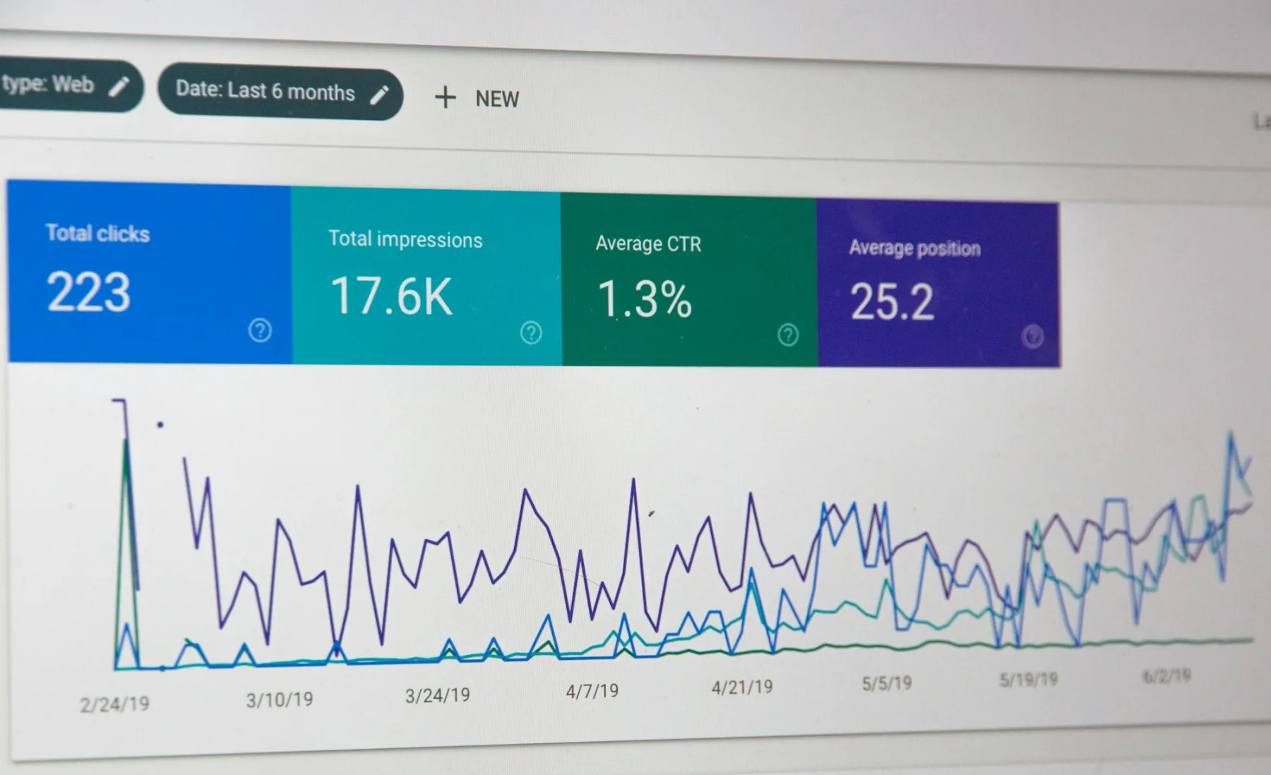 SEO strategy notes and analytics on a workspace — local SEO for law firms.