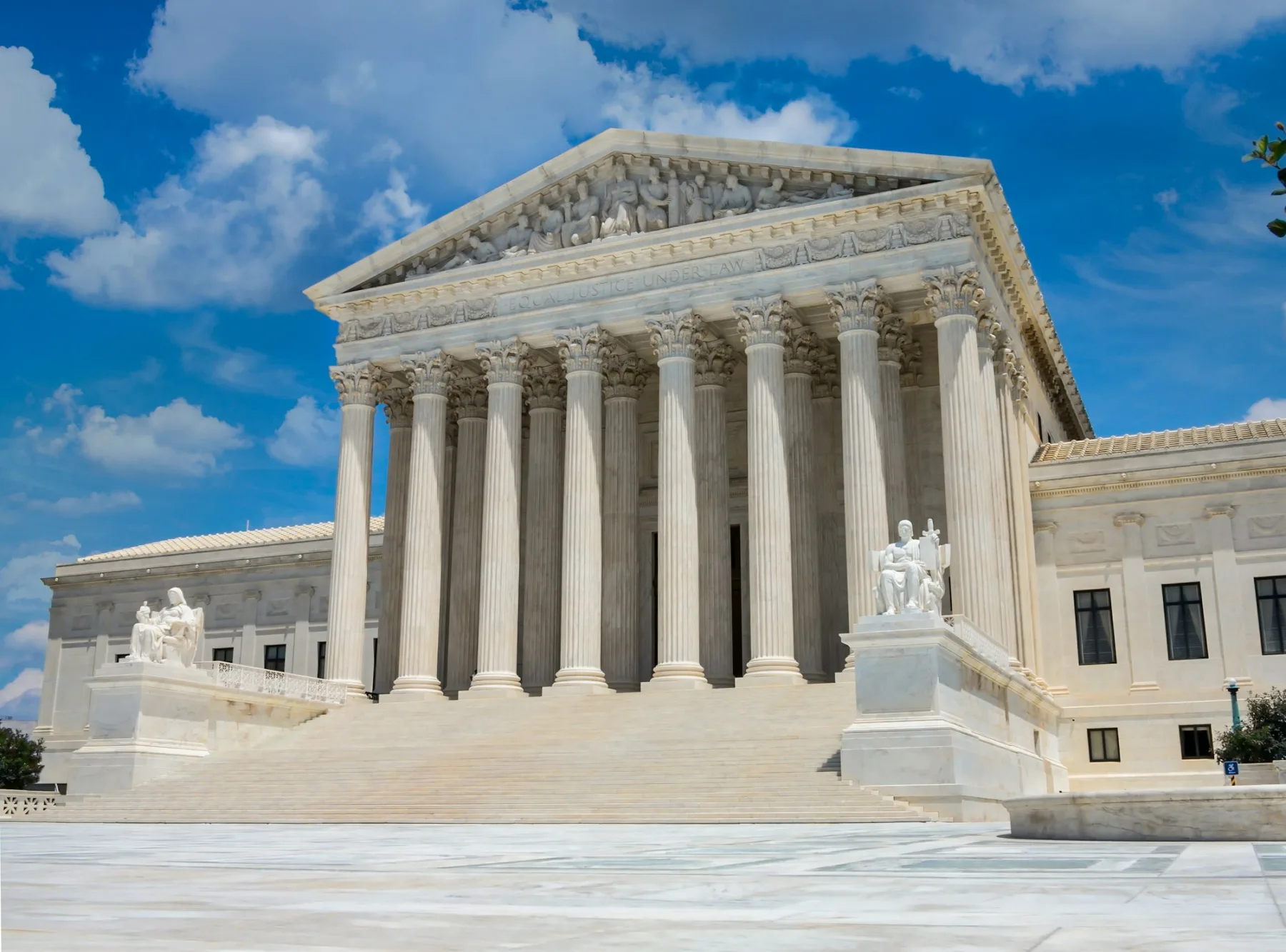 Neoclassical courthouse columns — personal injury attorney legal architecture.